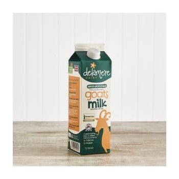 1 LITRE GOATS SEMI SKIMMED MILK