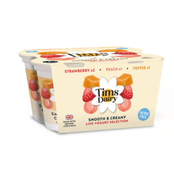 TIMS DAIRY 4 PACK MIXED LACTOSE FREE